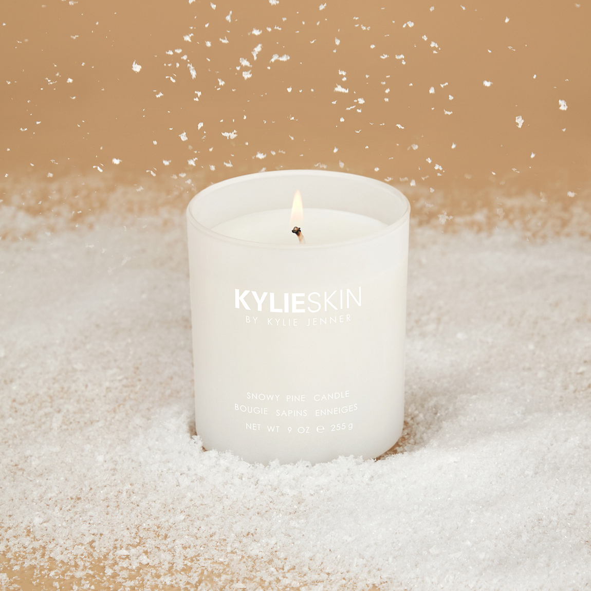 Holiday Snow Pine Candle